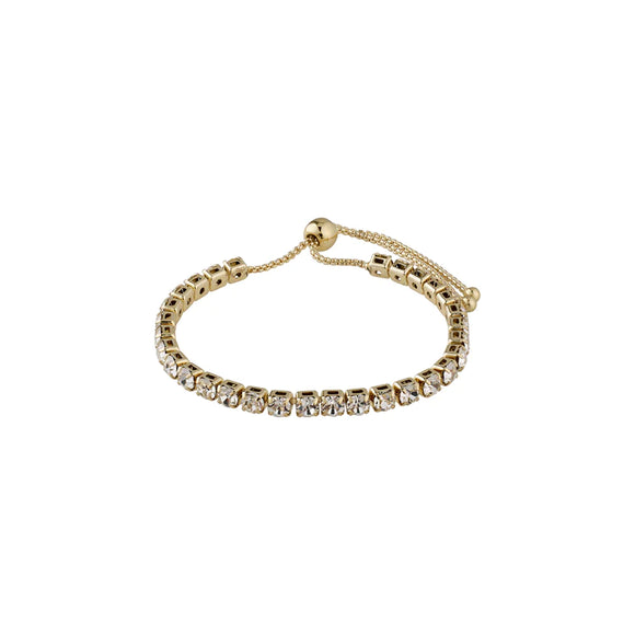 PILGRIM GOLD CRYSTAL BRACELET