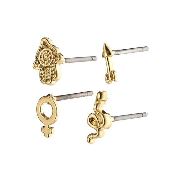 PILGRIM MAYA EARRING SET