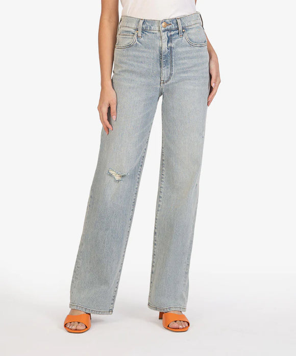 KUT SIENNA HIGH RISE WIDE LEG JEAN -  DEDICATION