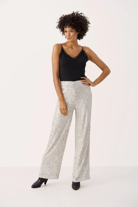 PART TWO TATIANA PANT - SILVER