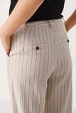 PART TWO NINNES PANT -  BLACK STRIPE