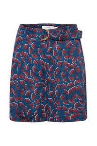 ICHI CAMILIA SHORTS - TOTAL ECLIPSE