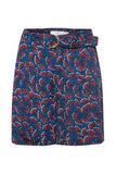 ICHI CAMILIA SHORTS - TOTAL ECLIPSE