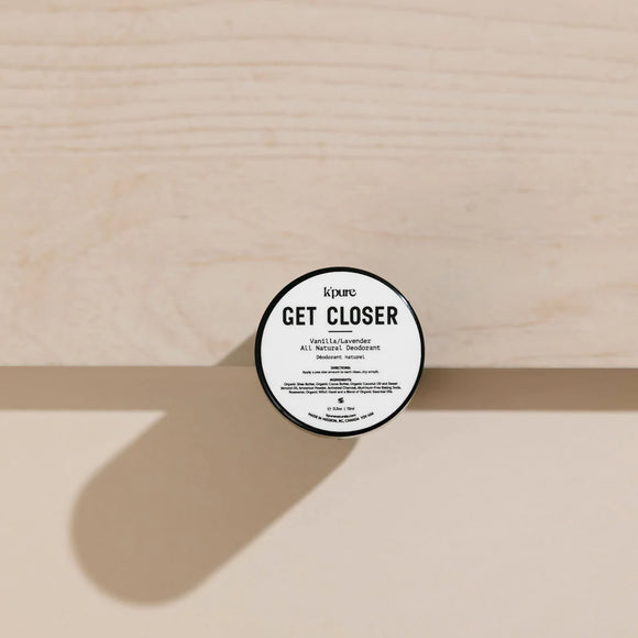 K'PURE GET CLOSER ALL NATURAL DEODORANT