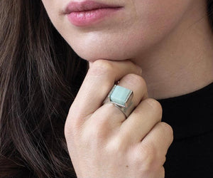 ANNE-MARIE CHAGNON RING BELLO MINT