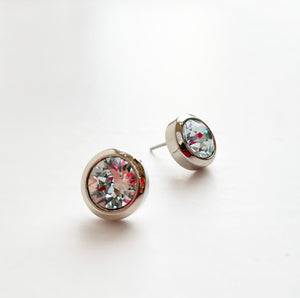 Light Azore Small Round Earring