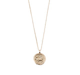 PILGRIM  GOLD HOROSCOPE NECKLACE