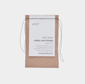 WELL KEPT SAFETY RAZOR BLADES