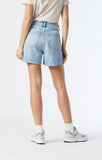 MAVI MILLIE RELAXED SHORT - LT DENIM BLUE