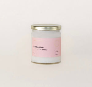 HOMECOMING CARDAMON + STAR ANISE SOY WAX CANDLE
