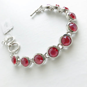 MYKA RHODIUM ROUND RRD BRACELET