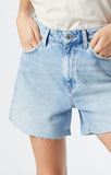 MAVI MILLIE RELAXED SHORT - LT DENIM BLUE