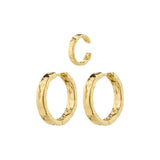 PILGRIM KINDNESS RUSTIC HOOP AND EAR CUFF SET
