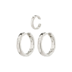 PILGRIM KINDNESS RUSTIC HOOP AND EAR CUFF SET