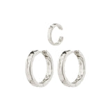 PILGRIM KINDNESS RUSTIC HOOP AND EAR CUFF SET