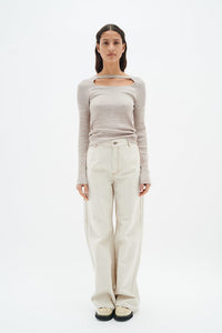 IN WEAR ALORAL PULLOVER -  MOCHA GREY