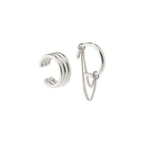 PILGRIM PEACE ASSYMETRICAL EAR CUFFS