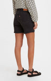 LEVIS 501 MID THIGH SHORT -  LUNAR BLACK